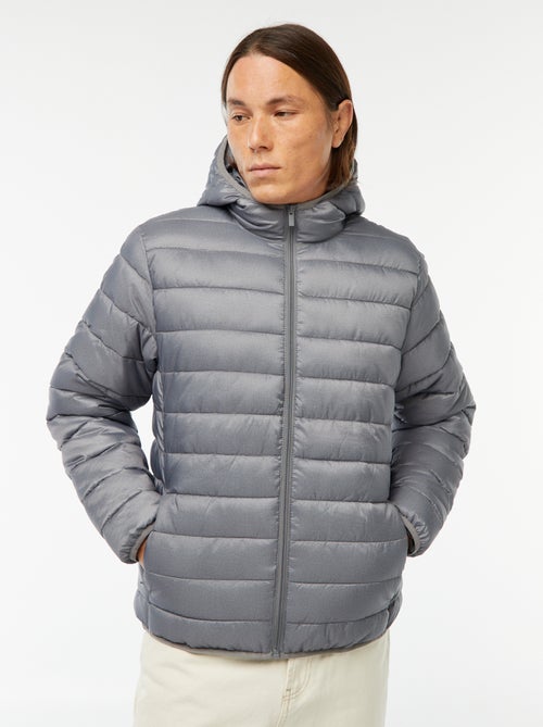 Leichte Steppjacke mit Kapuze - Kiabi