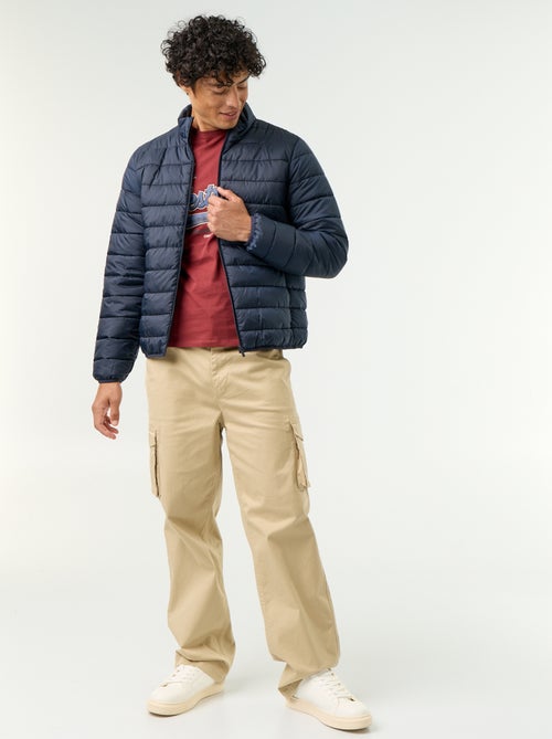 Leichte Steppjacke mit Reissverschluss - Kiabi Leichte Steppjacke mit Reissverschluss - Kiabi