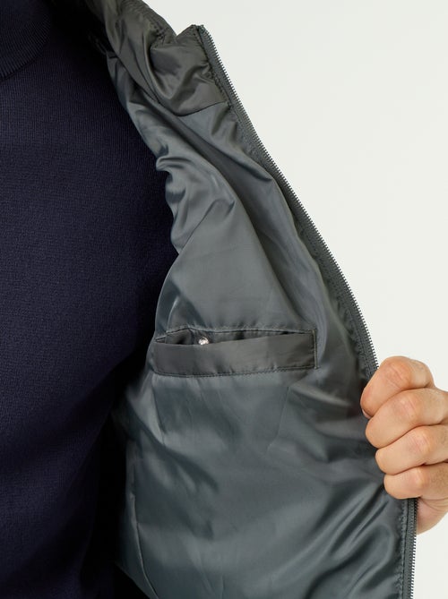 Leichte Steppjacke mit Reissverschluss - Kiabi Leichte Steppjacke mit Reissverschluss - Kiabi