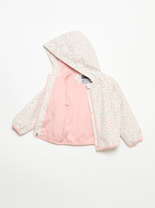 Leichte Windjacke mit Kapuze - Kiabi