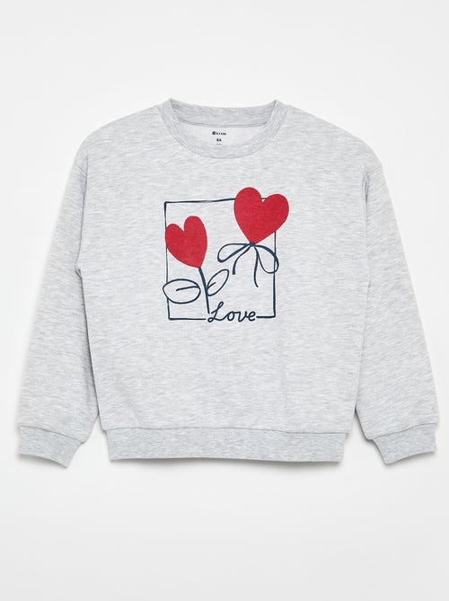 Leichter Molleton-Sweater - Kiabi