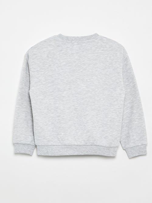 Leichter Molleton-Sweater - Kiabi