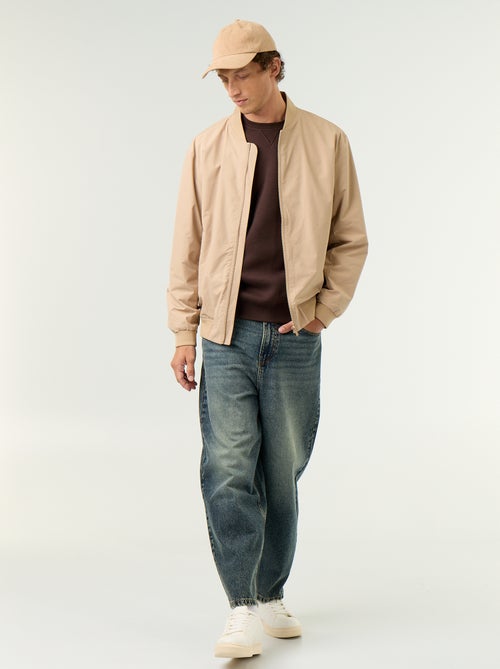 Leichter Uni-Blouson mit Reissverschluss - Kiabi Leichter Uni-Blouson mit Reissverschluss - Kiabi
