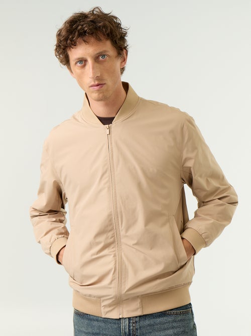 Leichter Uni-Blouson mit Reissverschluss - Kiabi Leichter Uni-Blouson mit Reissverschluss - Kiabi