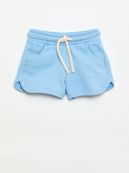 Leichter unifarbener Sweat-Shorts - Kiabi