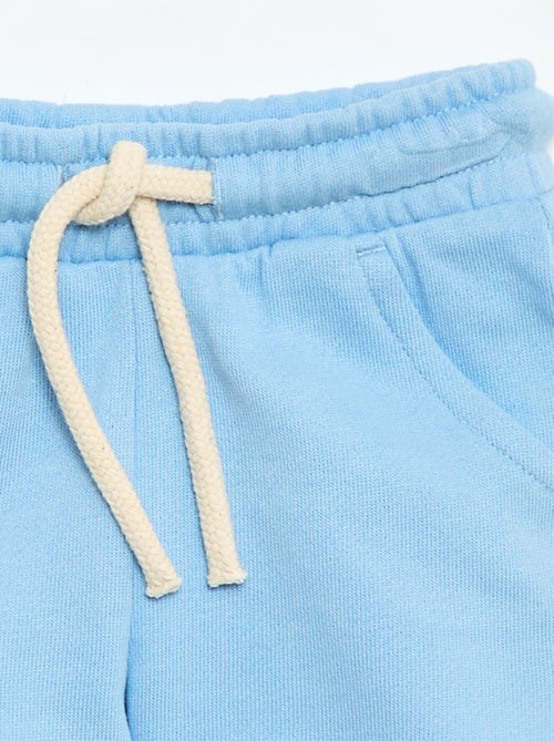 Leichter unifarbener Sweat-Shorts - Kiabi