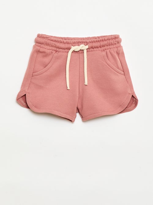 Leichter unifarbener Sweat-Shorts - Kiabi