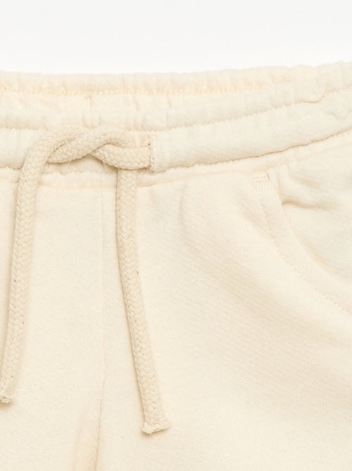 Leichter unifarbener Sweat-Shorts - Kiabi