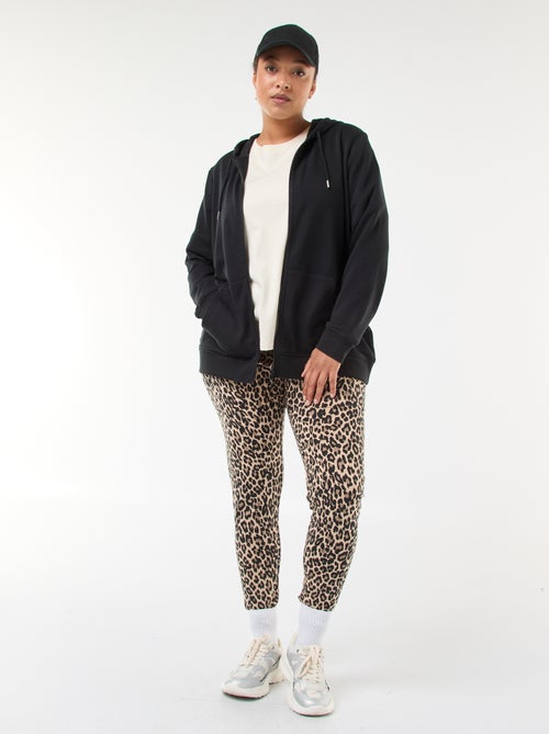 Leopard Print Long Leggings - Kiabi