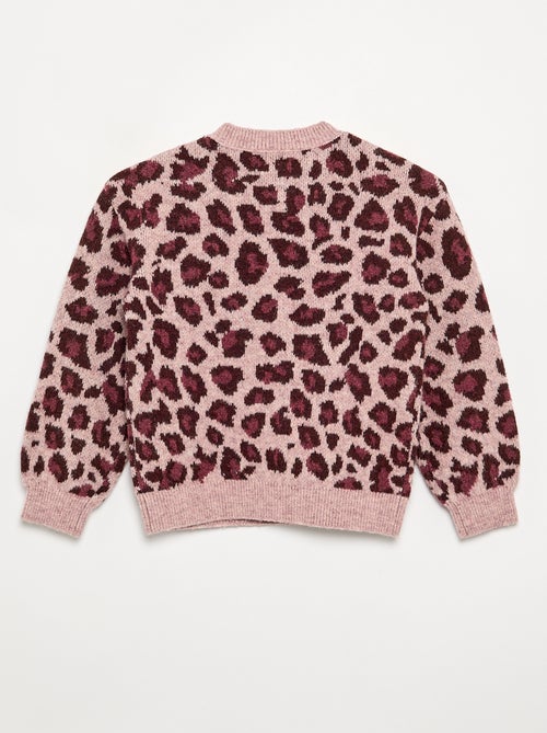 Leopard Print Sweater - Kiabi