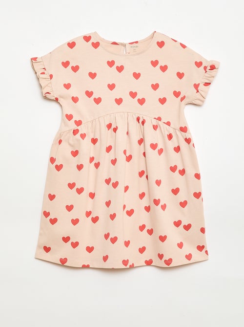 Leopard print T-shirt dress - Kiabi