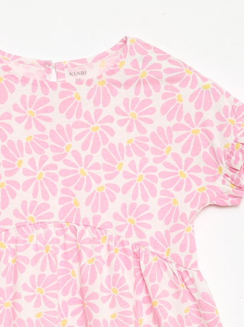 Leopard print T-shirt dress - Kiabi