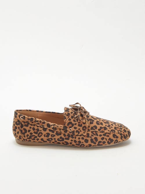 Leoparden-Bootsschuhe - Kiabi