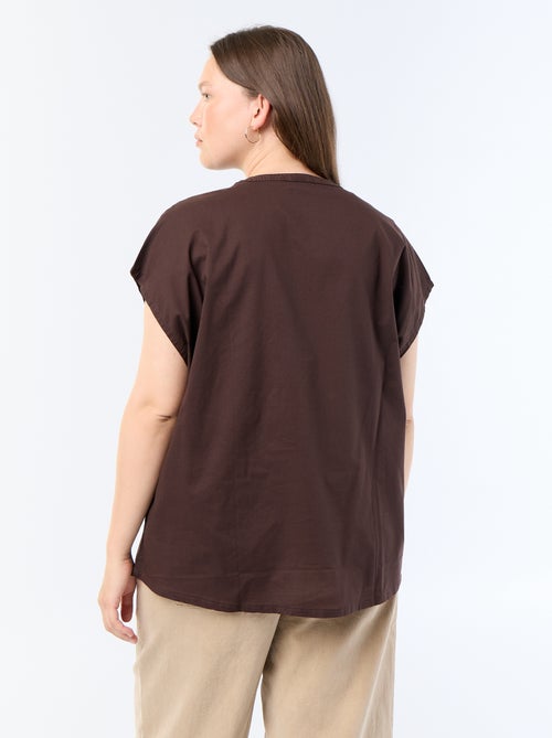 Light short-sleeved blouse - Kiabi Light short-sleeved blouse - Kiabi