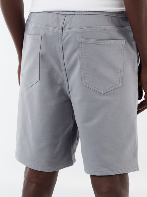 Lightweight Bermuda shorts with drawstrings - Kiabi