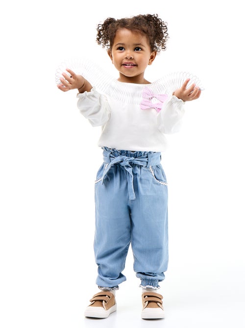 Lightweight denim pants - Kiabi Lightweight denim pants - Kiabi