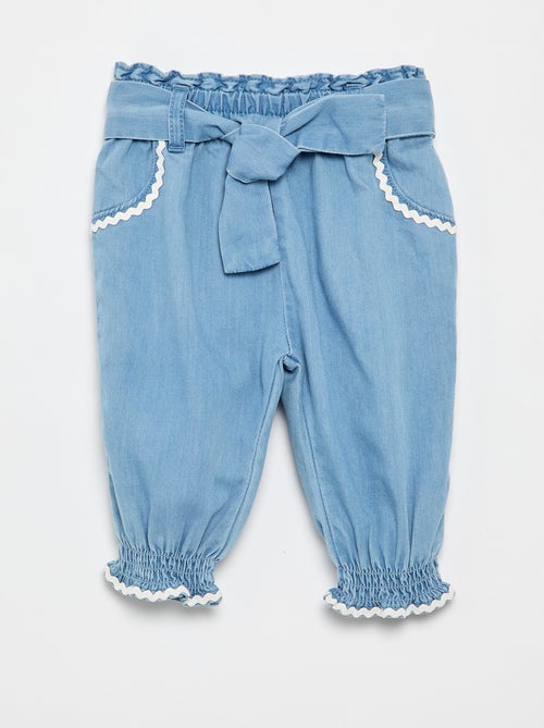 Lightweight denim pants - Kiabi Lightweight denim pants - Kiabi