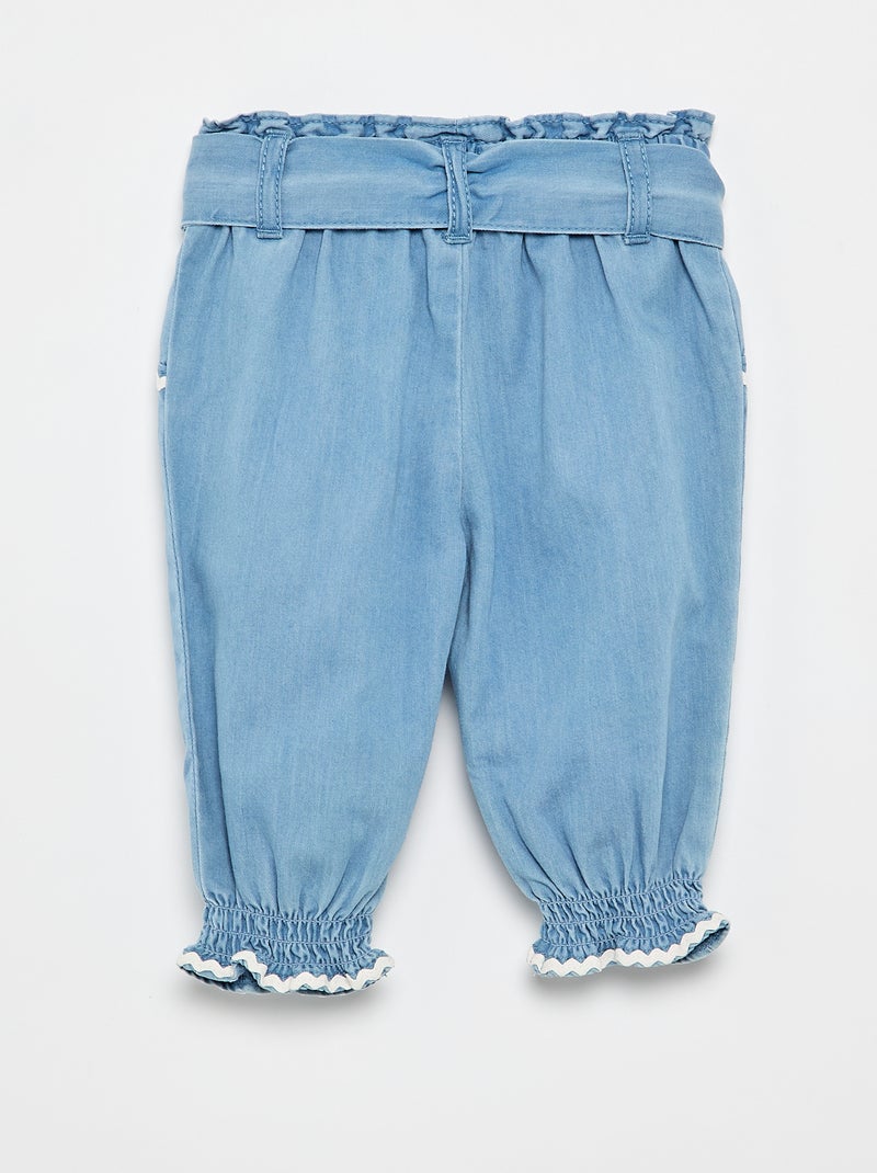 Lightweight denim pants Blue - Kiabi