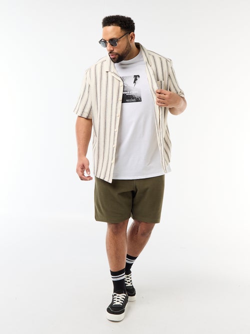 Lightweight Fleece Bermuda Shorts - Kiabi