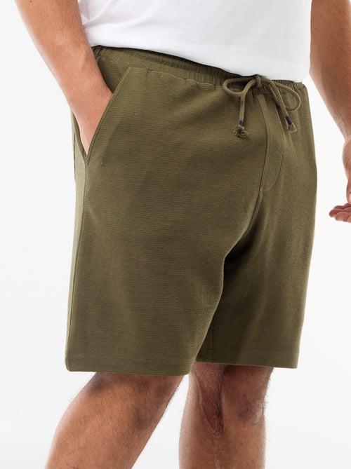 Lightweight Fleece Bermuda Shorts - Kiabi