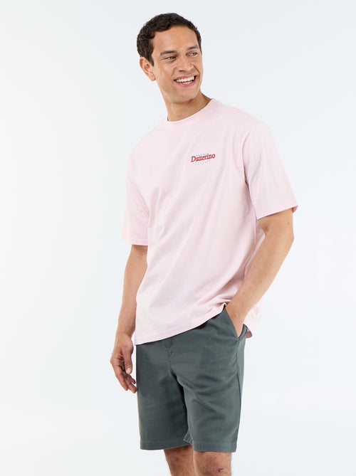 Lightweight fleece Bermuda shorts with drawstrings - Kiabi