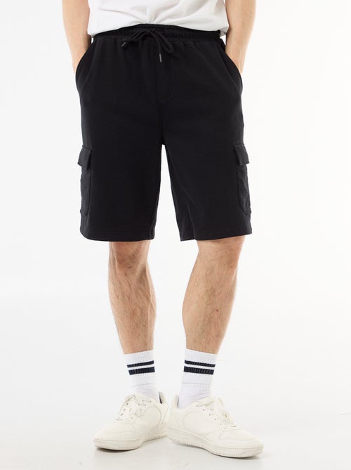 Lightweight Fleece Bermuda Shorts with Flap Pockets - Kiabi