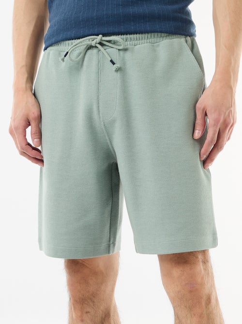 Lightweight French Terry Bermuda Shorts - Kiabi