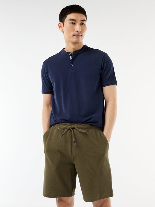Lightweight French Terry Bermuda Shorts - Kiabi