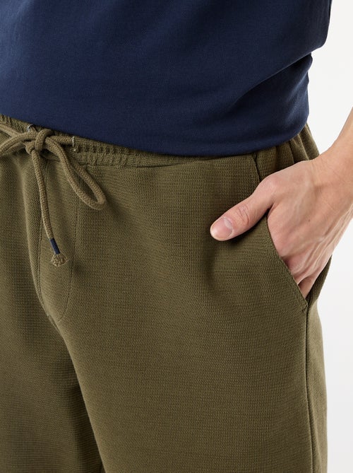 Lightweight French Terry Bermuda Shorts - Kiabi