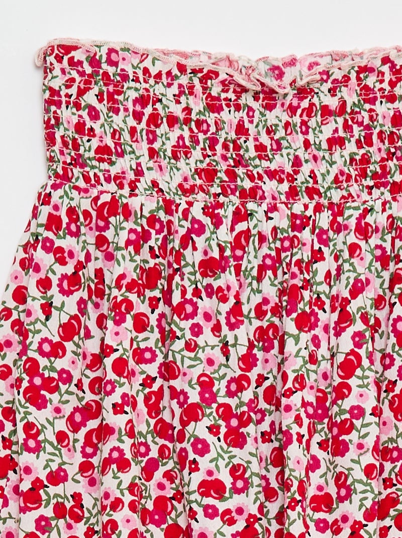 Lightweight Knit Skirt White - Kiabi
