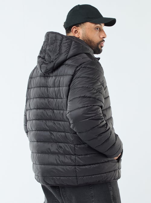 Lightweight Padded Puffer Jacket with Hood - Kiabi
