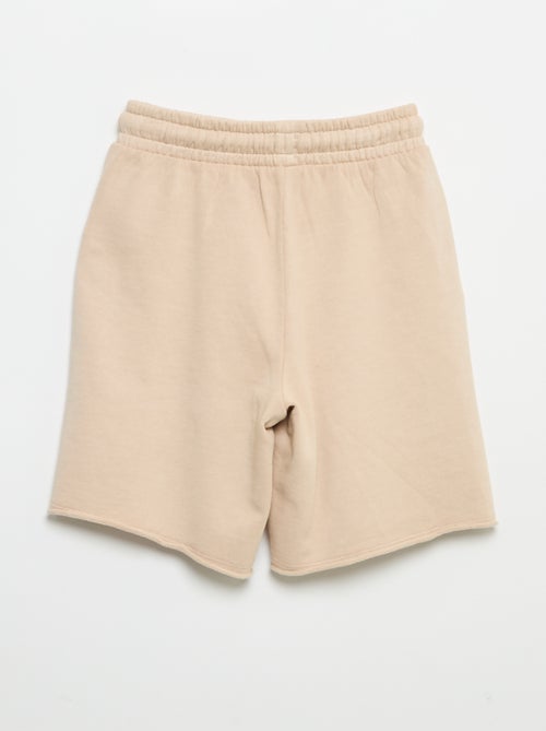 Lightweight Printed Fleece Shorts - Kiabi