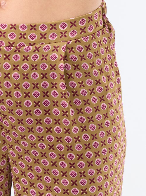 Lightweight Printed Knit Pajamas - Kiabi