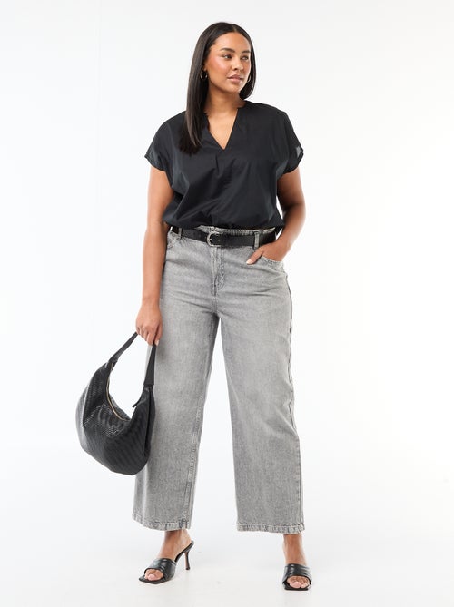 Lightweight Short-Sleeve Blouse - Kiabi