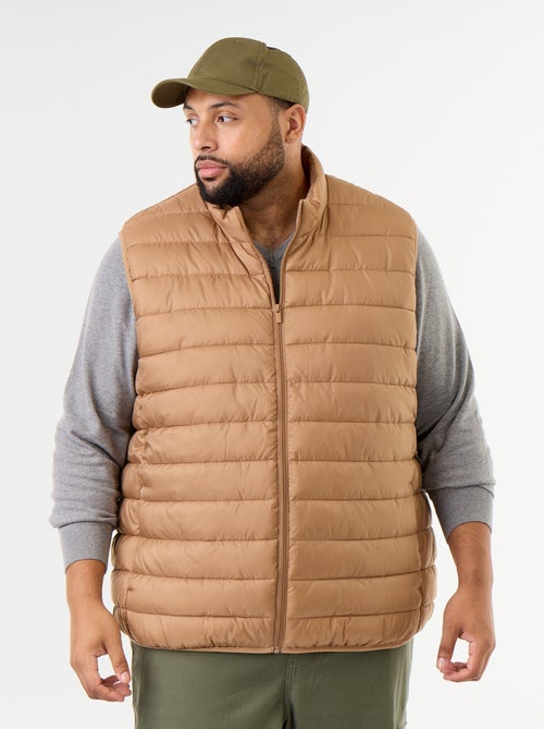 Lightweight sleeveless puffer jacket - Kiabi