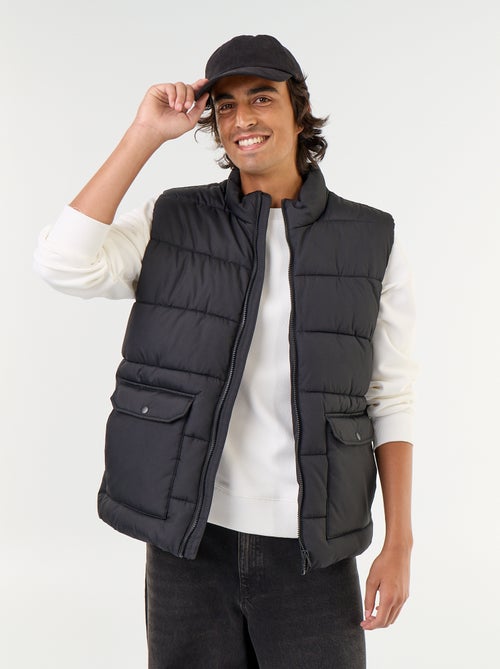 Lightweight sleeveless puffer jacket - Kiabi