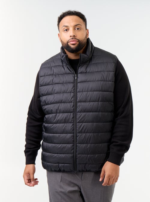 Lightweight sleeveless puffer jacket - Kiabi Lightweight sleeveless puffer jacket - Kiabi