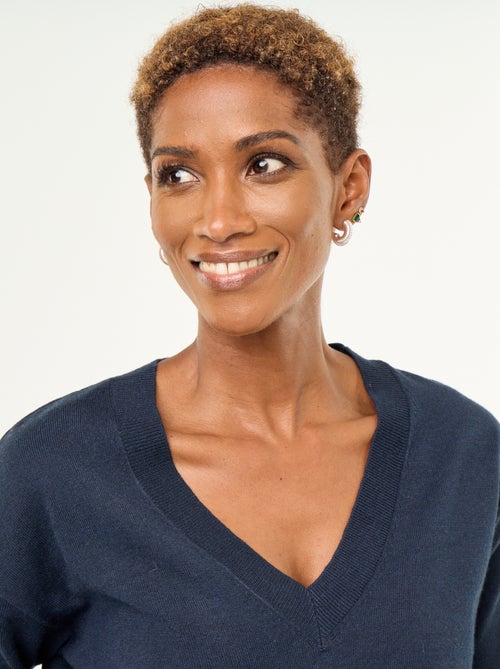 Lightweight V-neck Sweater - Kiabi