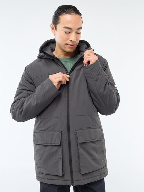 Lightweight Water-Repellent Hooded Parka - Kiabi