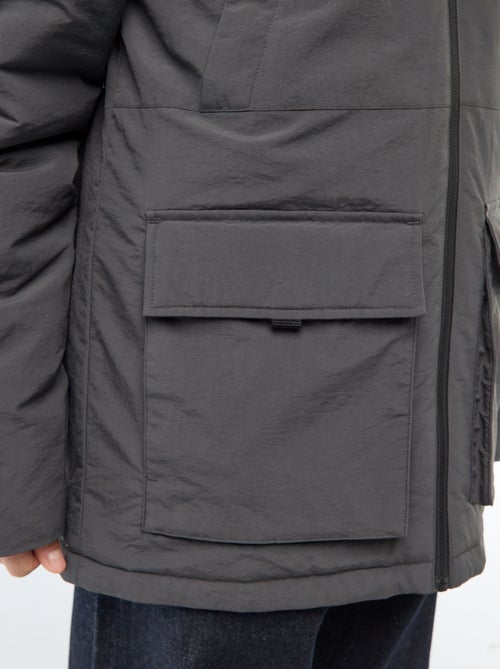 Lightweight Water-Repellent Hooded Parka - Kiabi