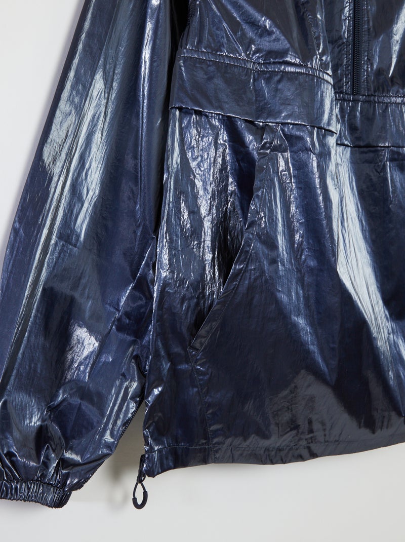 Lightweight Windbreaker - Easy-Wear Collection BLUE - Kiabi