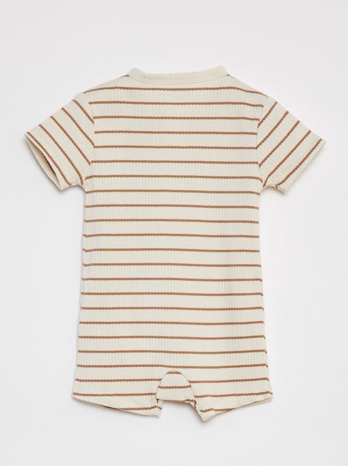 Lightweight zip-up sleepsuit - Kiabi