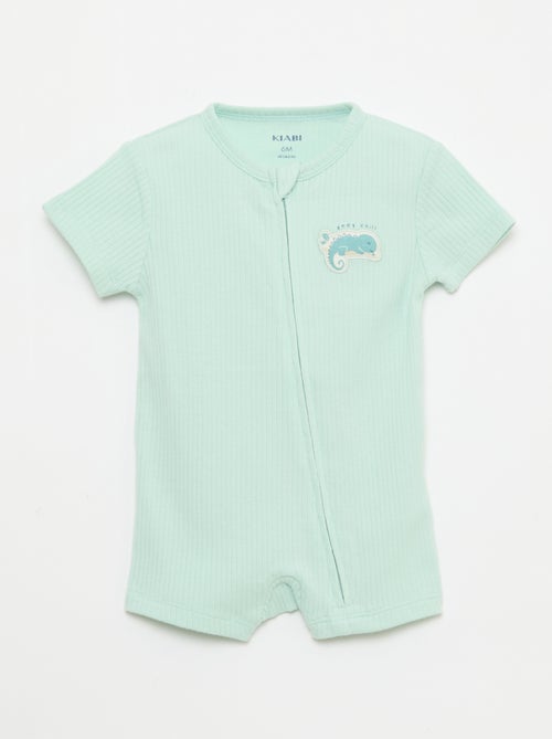 Lightweight Zipped Sleepsuit - Kiabi