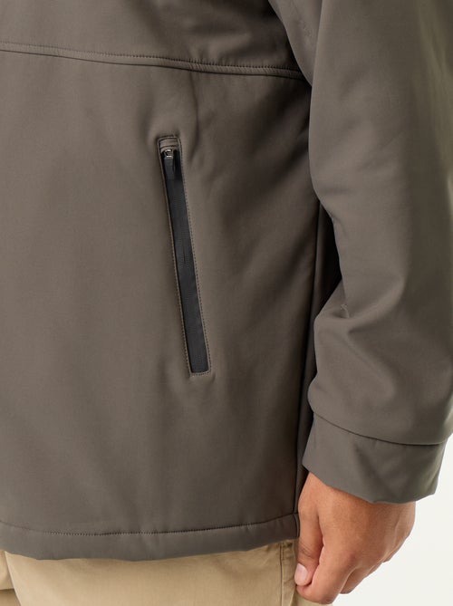 Lined Hooded Parka - Kiabi Lined Hooded Parka - Kiabi