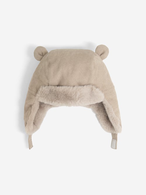 Lined Trapper Hat with Playful Ears - Kiabi