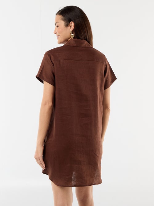 Linen Maternity Dress - Kiabi
