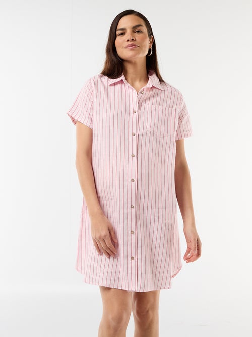 Linen Maternity Dress - Kiabi