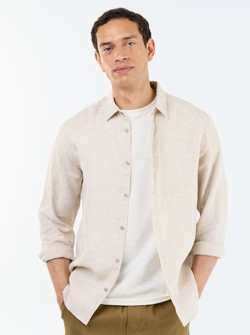 Linen Shirt - Kiabi