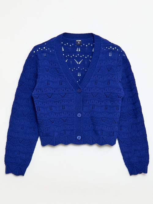 Lochstrick-Gilet - Kiabi