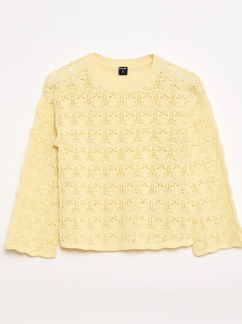 Lochstrickpullover - Kiabi